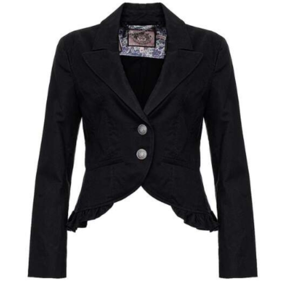 Juicy Couture Jackets & Blazers - Juicy Couture Black Revolutionary Jacket